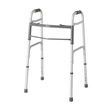 Medline Standard Two-Button Folding Walkers without Wheels