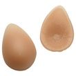 Almost U Style 101 Teardrop Regular Weight Breast Form - Front and Back