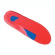 Vasyli Custom Red Full Length High Density Insoles - Back View