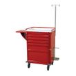 Harloff V-Series Six Drawer Crash Cart