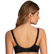 Anita Microfibre 5068 Underwire Nursing Bra-Black Back View