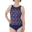 Amoena Elba Half Bodice High-Neckline Swimsuit