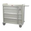 Harloff Standard Line Dual Column 600 Punch Card Medication Cart