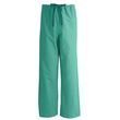 Medline AngelStat Unisex Reversible Drawstring Scrub Pants - Jade