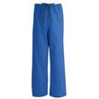 Medline AngelStat Unisex Reversible Drawstring Scrub Pants - Sapphire