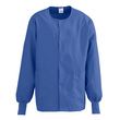 Medline ComfortEase Unisex Crew Neck Warm-Up Jacket - Marine Blue