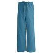 Medline AngelStat Unisex Reversible Drawstring Scrub Pants - Peacock