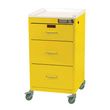 Harloff Three Drawer Mini Line Emergency Cart With Basic Electronic Pushbutton Lock