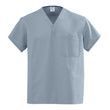 Medline AngelStat Unisex Reversible V-Neck Scrub Tops - Misty Green