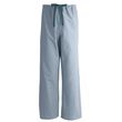 Medline AngelStat Unisex Reversible Drawstring Scrub Pants - Misty Green