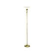 Ledu Antique Brass Finish Torchiere Lamp