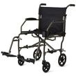 Medline Lightweight Transport Chair - Silver