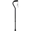 ProBasics Offset Cane With Wrist Strap - Black