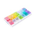 Maxpert AM/PM (7 Day) Weekly Pill Organizer, Push-Button