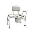 Sammons Preston Drive Combination Padded Transfer Bench/Commode