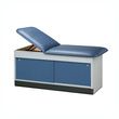 Clinton Cabinet Style Laminate Treatment Table with Two Sliding Doors