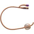 Rusch Puregold Tiemann Coude 2-Way Foley Catheter - 30cc Balloon Capacity