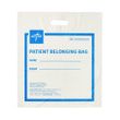 Medline Plastic Patient Belonging Bag with Patch Handle