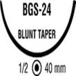 Medtronic Blunt Taper Point Protect Point Suture with Needle BGS-24