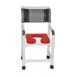 MJM 18" High Backed Soft Seat Shower Chair