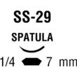 Medtronic Inverted Premium Spatula Suture with Needle SS-29