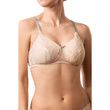 Amoena Celine 44510 Padded Wire Free Bra - Light Rose / Grey Front 