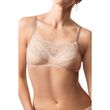 Amoena Alina 44509 Wire Free Bra - Light Rose /Grey Front