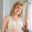 ABC Front Close Rose Contour Mastectomy Bra 123 - Beige Front