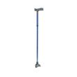 Lumex Tri-Step Folding Cane - Blue