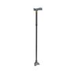 Lumex Tri-Step Folding Cane - Black