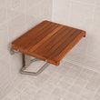 Teakworks4u ADA Compliant Wall Mount Plantation Teak Shower Seat