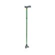 Lumex Tri-Step Folding Cane - Green