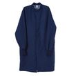 Medline Unisex ASEP Barrier Lab Coats - Navy