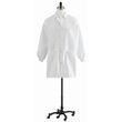 Medline Unisex Knit Cuff Staff Length Lab Coat