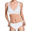 Amoena Amanda 44537 Wire-free Soft Bustier - White Full