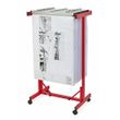 Adir Office Expandable Mobile Plan Center for Blueprints - Red