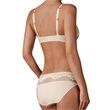 Amoena Aurelie Wire-Free Bra - Off-White Back