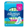 Always Maxi Super Absorbency Feminine Pad with Wings