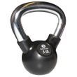 Body Sport Rubber Chrome Kettlebells