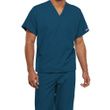 Cherokee Unisex V-Neck One Pocket Solid Scrub Top