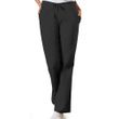 Cherokee Women's Natural Rise Flare Leg Drawstring Pant