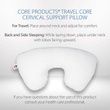 Core Travel Cervical Pillow - Benefits