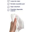 Dymacare Flushable Wet Wipes