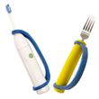 EazyHold Universal Navy Silicone Adaptive Grip Aid Cuff