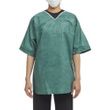 Graham Medical Non-Woven Short Sleeve Scrub Shirt Without Pockets