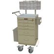 Harloff Five Drawer Mini Line Phlebotomy Cart Package