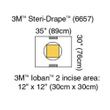 3M Steri Drape Cesarean-Section Pouch with Loban