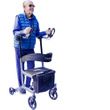 Journey UPWalker EZ Lite Backsaver Rollator