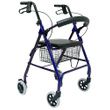 Karman Healthcare Standard Height Four-Wheel Foldable Rollator