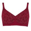 Nearly Me Elizabeth Post Mastectomy Lumpectomy Pocket Bra- Burgundy 